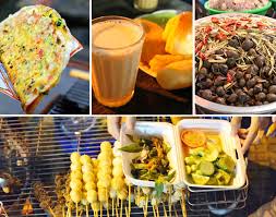 foods at Dalat night market